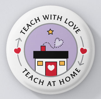 Home-Teach With Love-Teach At Home-magnets