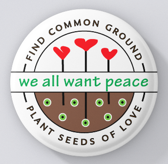 Common Ground-We All Want Peace-magnets