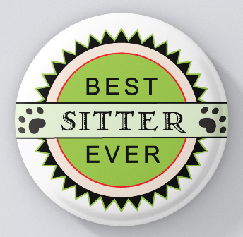 Best Ever-Sitter (pet)-magnets