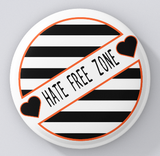 Peaceniks-Hate Free Zone-Desk Poppers