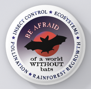 Bat Rescue-Be Afraid! Special Edition-pins