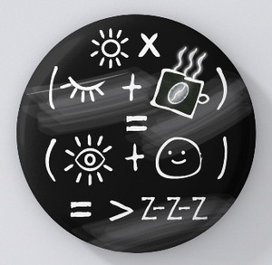 Life Math Class-AM Equation-magnets