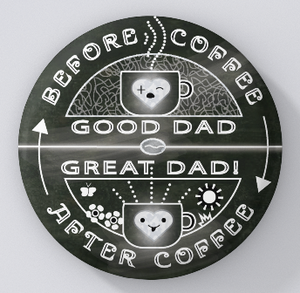 Chalkboard Cafe-Good Dad-Great Dad