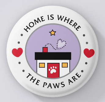 Home Is Where The Paws Are-magnets