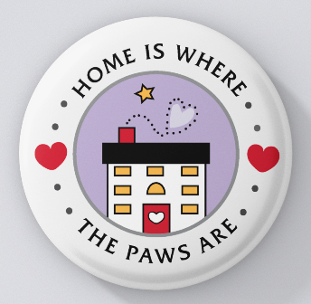 Home is Where the Paws Are (apt) magnets