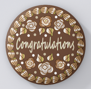 Chattacakes-Congratulations-Chocolate on Chocolate-magnets in bakery box