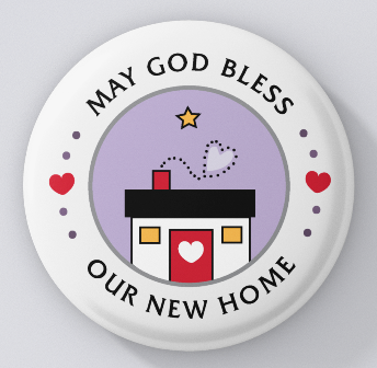 Home-May God Bless Our New Home-magnets