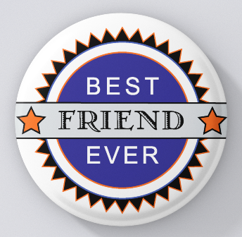 Best Ever-Friend (M) magnets