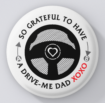 So Grateful-Drive Me Dad-magnets