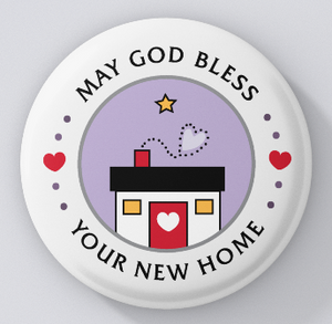 Home-May God Bless Your New Home-magnets