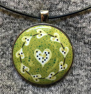 Focus on Coffee Lovers-Latte Love-Green Tea necklaces